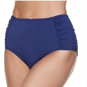 🎉HP🎉 Women’s Solid High Waist Bikini Bottoms